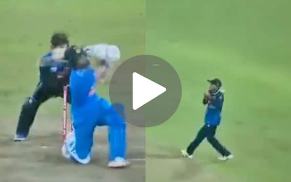 [Watch] Hasaranga Deceives Rahul With A Flighted Delivery; Strengthens SL's Grip On 1st ODI